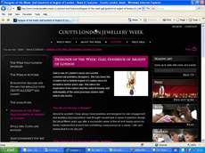 Gail voted London Jewellery Week Designer of the Week - June 2009