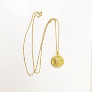 LARGE GOLD TURTLE NECKLACE