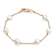 ATHOS GOLD BRACELET WITH PEARLS