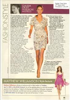 Sunday Times Style Magazine - March 2005