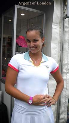Jarmila Gadosova at Eastbourne Tennis - June 2011