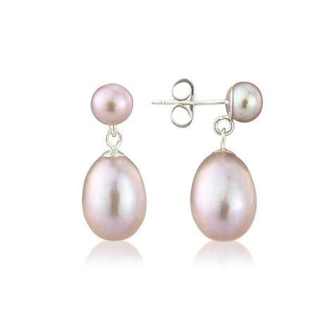 CMS Bespoke Design Jewellery | Pearl Stud & Diamond 'Halo' Earrings